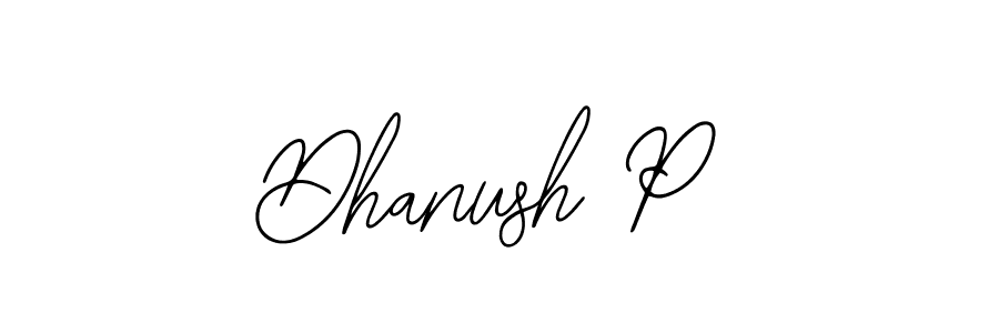 How to make Dhanush P signature? Bearetta-2O07w is a professional autograph style. Create handwritten signature for Dhanush P name. Dhanush P signature style 12 images and pictures png