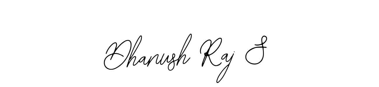 Design your own signature with our free online signature maker. With this signature software, you can create a handwritten (Bearetta-2O07w) signature for name Dhanush Raj S. Dhanush Raj S signature style 12 images and pictures png