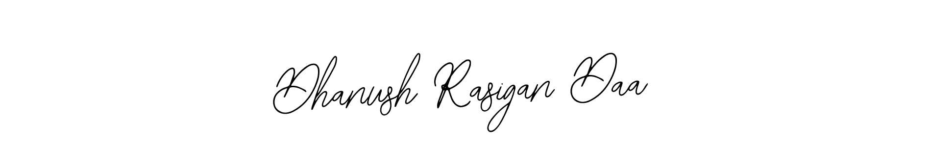Use a signature maker to create a handwritten signature online. With this signature software, you can design (Bearetta-2O07w) your own signature for name Dhanush Rasigan Daa. Dhanush Rasigan Daa signature style 12 images and pictures png