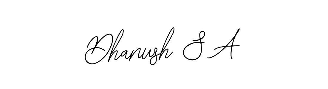 You can use this online signature creator to create a handwritten signature for the name Dhanush S A. This is the best online autograph maker. Dhanush S A signature style 12 images and pictures png