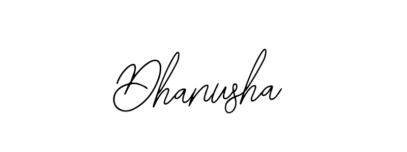 How to Draw Dhanusha signature style? Bearetta-2O07w is a latest design signature styles for name Dhanusha. Dhanusha signature style 12 images and pictures png
