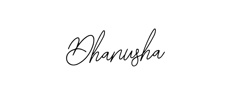 Make a beautiful signature design for name Dhanusha. Use this online signature maker to create a handwritten signature for free. Dhanusha signature style 12 images and pictures png