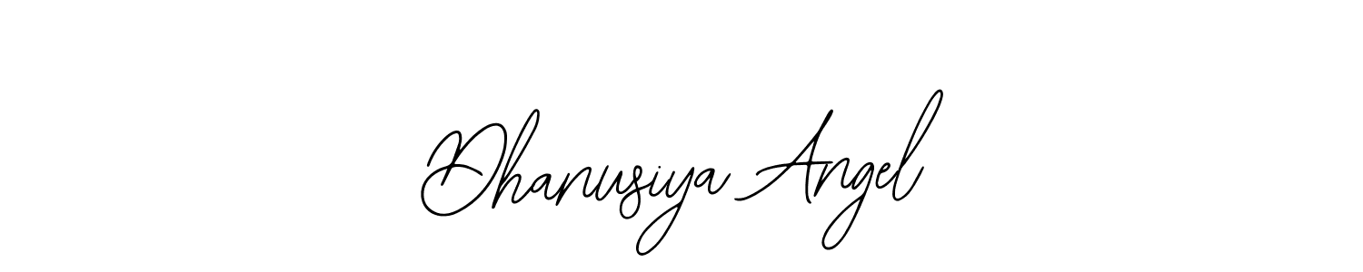 Once you've used our free online signature maker to create your best signature Bearetta-2O07w style, it's time to enjoy all of the benefits that Dhanusiya Angel name signing documents. Dhanusiya Angel signature style 12 images and pictures png
