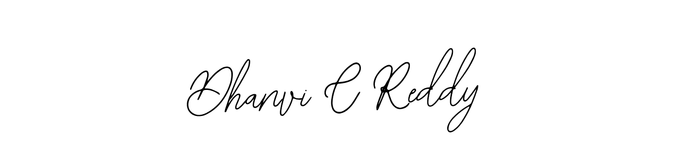 Also You can easily find your signature by using the search form. We will create Dhanvi C Reddy name handwritten signature images for you free of cost using Bearetta-2O07w sign style. Dhanvi C Reddy signature style 12 images and pictures png