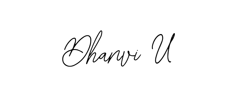 You can use this online signature creator to create a handwritten signature for the name Dhanvi U. This is the best online autograph maker. Dhanvi U signature style 12 images and pictures png