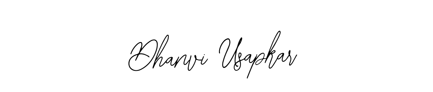 Also we have Dhanvi Usapkar name is the best signature style. Create professional handwritten signature collection using Bearetta-2O07w autograph style. Dhanvi Usapkar signature style 12 images and pictures png