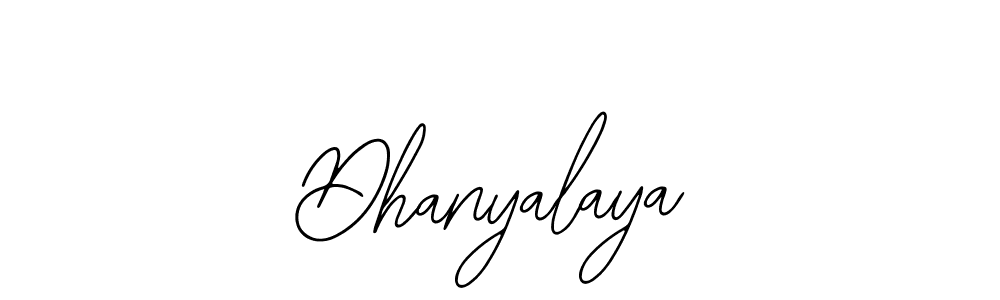 Make a beautiful signature design for name Dhanyalaya. Use this online signature maker to create a handwritten signature for free. Dhanyalaya signature style 12 images and pictures png