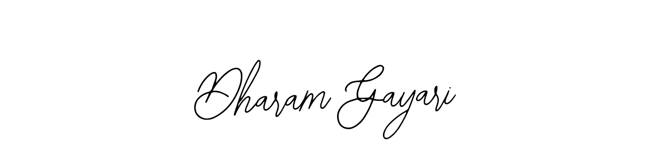 Make a beautiful signature design for name Dharam Gayari. With this signature (Bearetta-2O07w) style, you can create a handwritten signature for free. Dharam Gayari signature style 12 images and pictures png