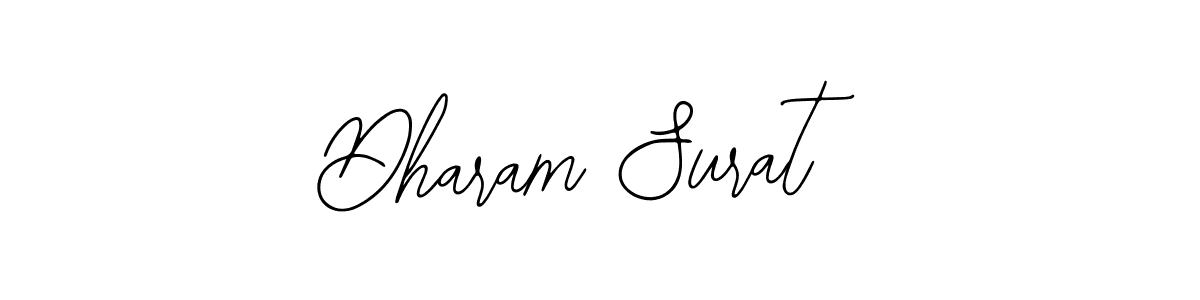 Also we have Dharam Surat name is the best signature style. Create professional handwritten signature collection using Bearetta-2O07w autograph style. Dharam Surat signature style 12 images and pictures png