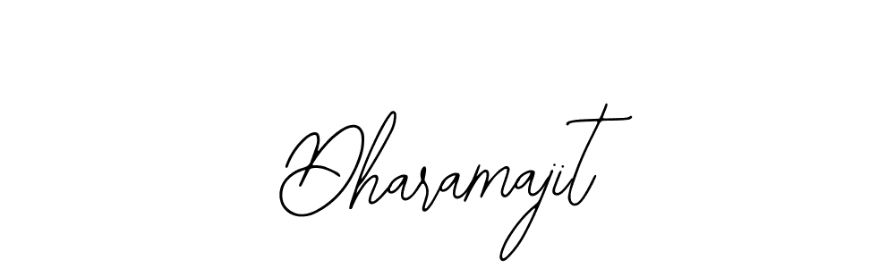 You should practise on your own different ways (Bearetta-2O07w) to write your name (Dharamajit) in signature. don't let someone else do it for you. Dharamajit signature style 12 images and pictures png