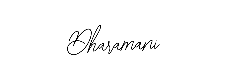 Make a beautiful signature design for name Dharamani. Use this online signature maker to create a handwritten signature for free. Dharamani signature style 12 images and pictures png
