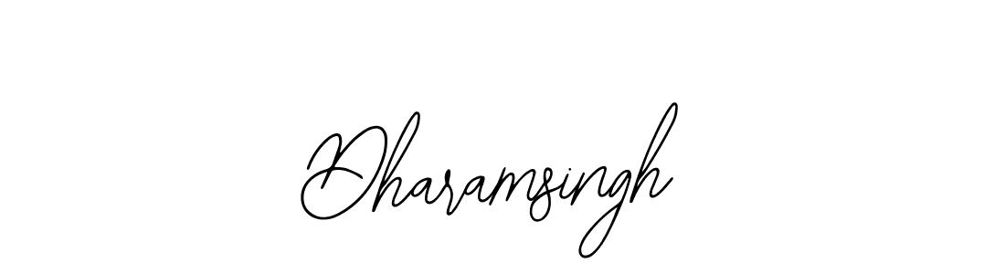 How to Draw Dharamsingh signature style? Bearetta-2O07w is a latest design signature styles for name Dharamsingh. Dharamsingh signature style 12 images and pictures png