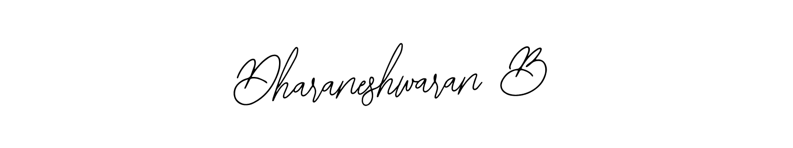 Also we have Dharaneshwaran B name is the best signature style. Create professional handwritten signature collection using Bearetta-2O07w autograph style. Dharaneshwaran B signature style 12 images and pictures png