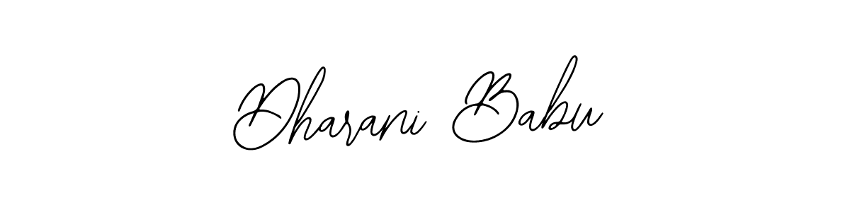 Design your own signature with our free online signature maker. With this signature software, you can create a handwritten (Bearetta-2O07w) signature for name Dharani Babu. Dharani Babu signature style 12 images and pictures png