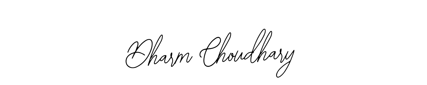 Create a beautiful signature design for name Dharm Choudhary. With this signature (Bearetta-2O07w) fonts, you can make a handwritten signature for free. Dharm Choudhary signature style 12 images and pictures png