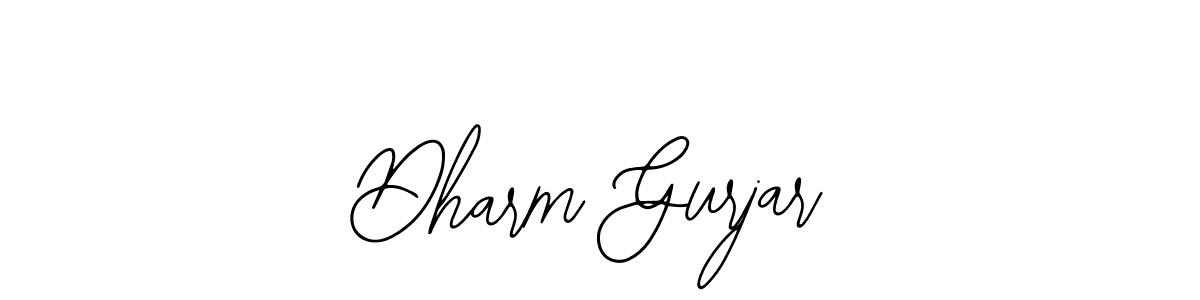 Make a beautiful signature design for name Dharm Gurjar. Use this online signature maker to create a handwritten signature for free. Dharm Gurjar signature style 12 images and pictures png