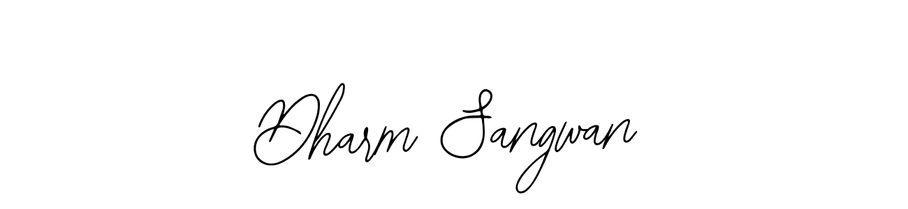 Use a signature maker to create a handwritten signature online. With this signature software, you can design (Bearetta-2O07w) your own signature for name Dharm Sangwan. Dharm Sangwan signature style 12 images and pictures png