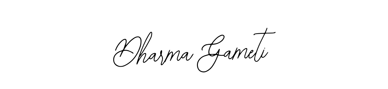How to Draw Dharma Gameti signature style? Bearetta-2O07w is a latest design signature styles for name Dharma Gameti. Dharma Gameti signature style 12 images and pictures png