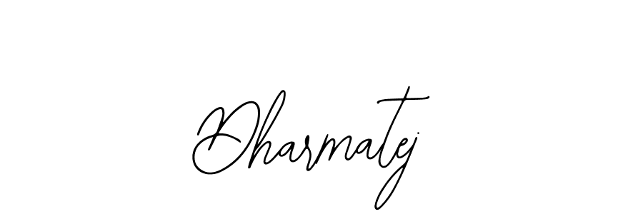 if you are searching for the best signature style for your name Dharmatej. so please give up your signature search. here we have designed multiple signature styles  using Bearetta-2O07w. Dharmatej signature style 12 images and pictures png