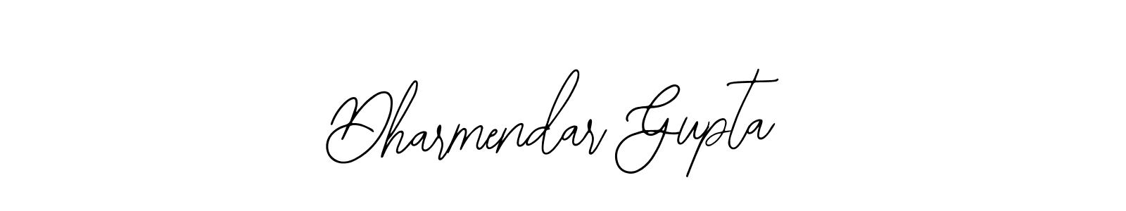 You should practise on your own different ways (Bearetta-2O07w) to write your name (Dharmendar Gupta) in signature. don't let someone else do it for you. Dharmendar Gupta signature style 12 images and pictures png