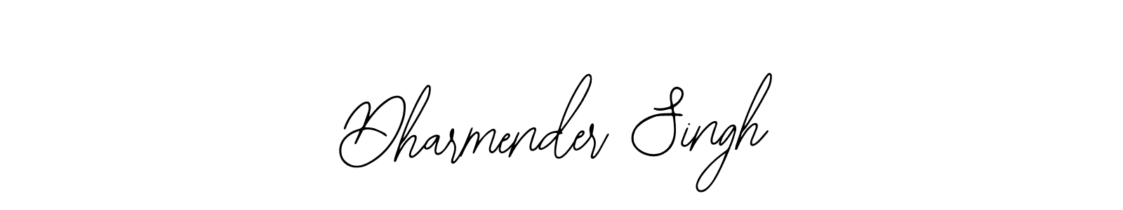 How to make Dharmender Singh signature? Bearetta-2O07w is a professional autograph style. Create handwritten signature for Dharmender Singh name. Dharmender Singh signature style 12 images and pictures png