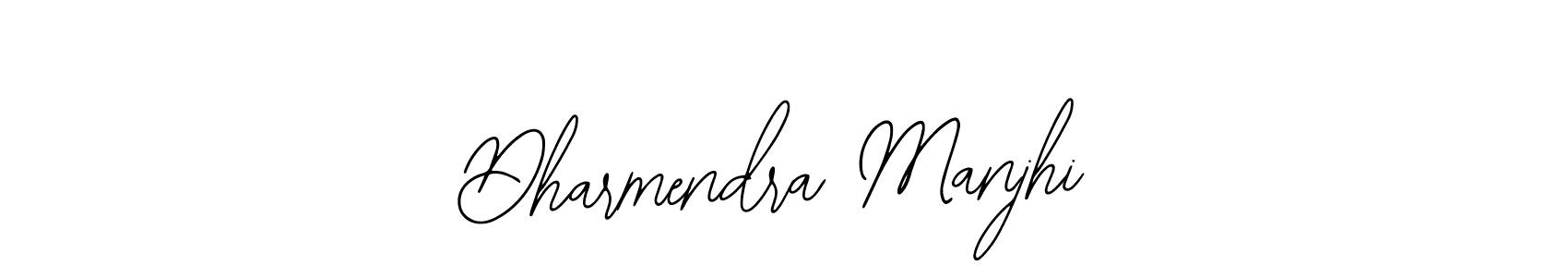 You should practise on your own different ways (Bearetta-2O07w) to write your name (Dharmendra Manjhi) in signature. don't let someone else do it for you. Dharmendra Manjhi signature style 12 images and pictures png