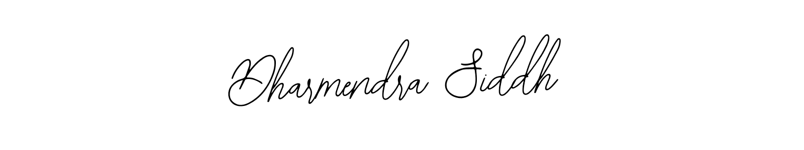 Design your own signature with our free online signature maker. With this signature software, you can create a handwritten (Bearetta-2O07w) signature for name Dharmendra Siddh. Dharmendra Siddh signature style 12 images and pictures png