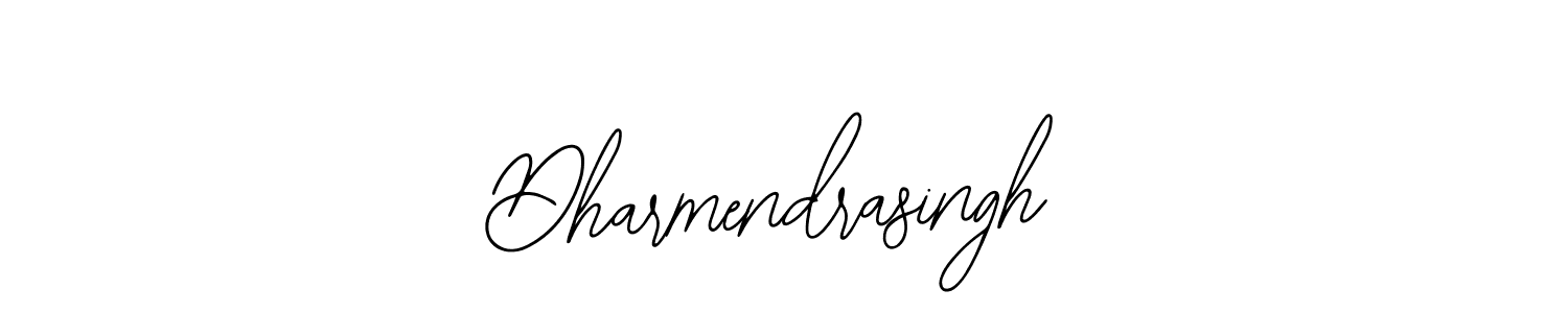 How to Draw Dharmendrasingh signature style? Bearetta-2O07w is a latest design signature styles for name Dharmendrasingh. Dharmendrasingh signature style 12 images and pictures png