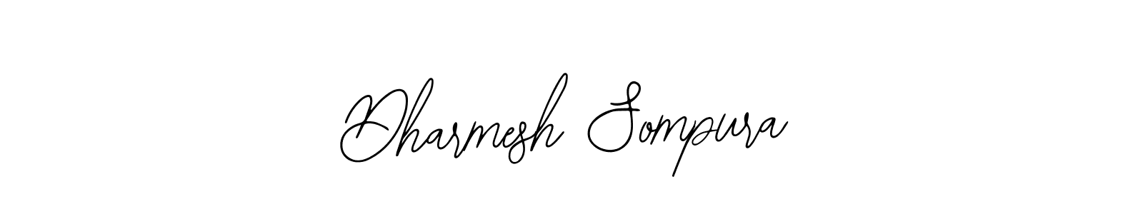 Design your own signature with our free online signature maker. With this signature software, you can create a handwritten (Bearetta-2O07w) signature for name Dharmesh Sompura. Dharmesh Sompura signature style 12 images and pictures png
