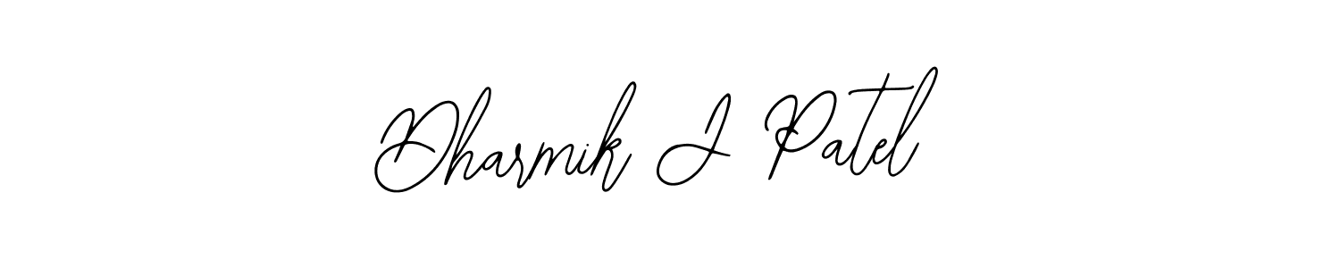 Create a beautiful signature design for name Dharmik J Patel. With this signature (Bearetta-2O07w) fonts, you can make a handwritten signature for free. Dharmik J Patel signature style 12 images and pictures png