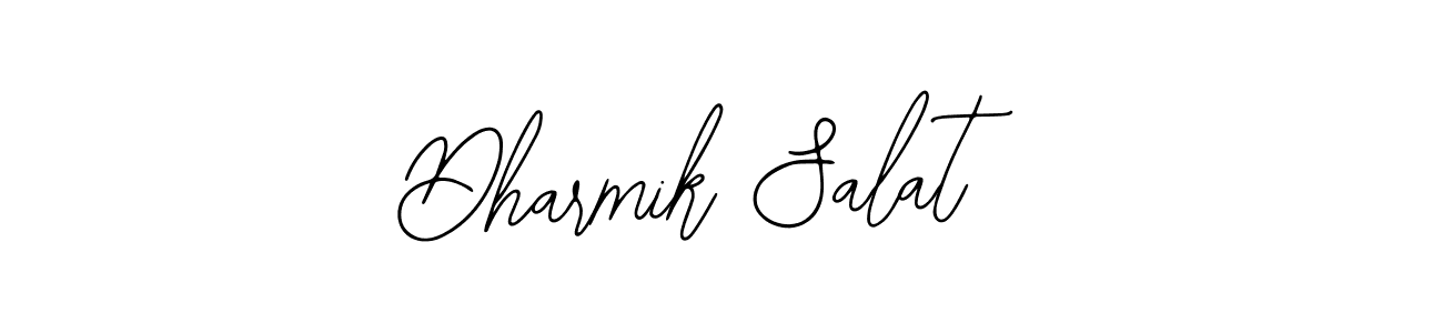 Make a beautiful signature design for name Dharmik Salat. With this signature (Bearetta-2O07w) style, you can create a handwritten signature for free. Dharmik Salat signature style 12 images and pictures png