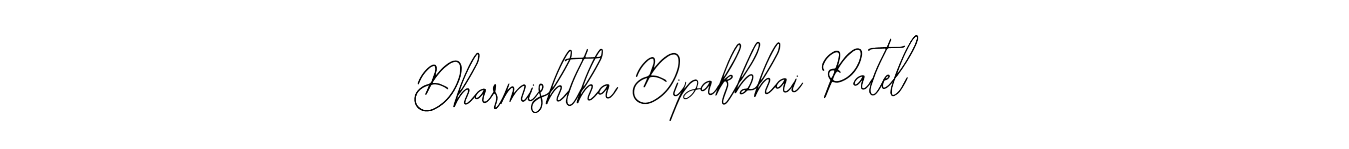 The best way (Bearetta-2O07w) to make a short signature is to pick only two or three words in your name. The name Dharmishtha Dipakbhai Patel include a total of six letters. For converting this name. Dharmishtha Dipakbhai Patel signature style 12 images and pictures png