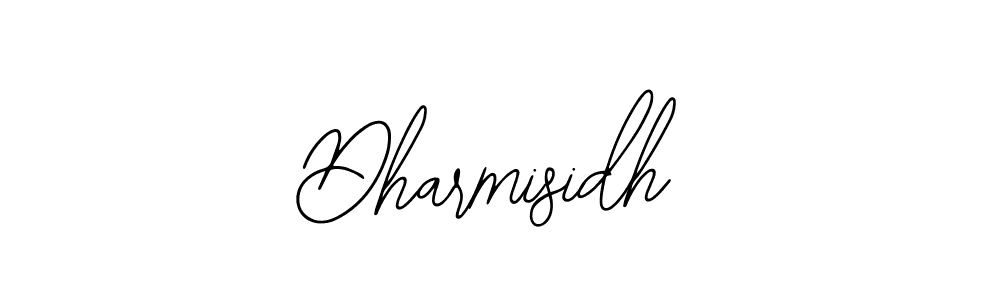 The best way (Bearetta-2O07w) to make a short signature is to pick only two or three words in your name. The name Dharmisidh include a total of six letters. For converting this name. Dharmisidh signature style 12 images and pictures png