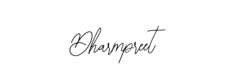 You should practise on your own different ways (Bearetta-2O07w) to write your name (Dharmpreet) in signature. don't let someone else do it for you. Dharmpreet signature style 12 images and pictures png