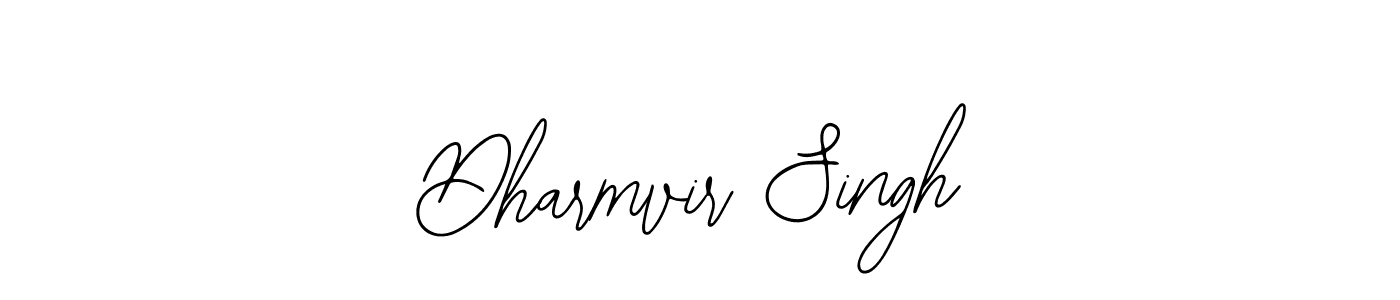 You should practise on your own different ways (Bearetta-2O07w) to write your name (Dharmvir Singh) in signature. don't let someone else do it for you. Dharmvir Singh signature style 12 images and pictures png