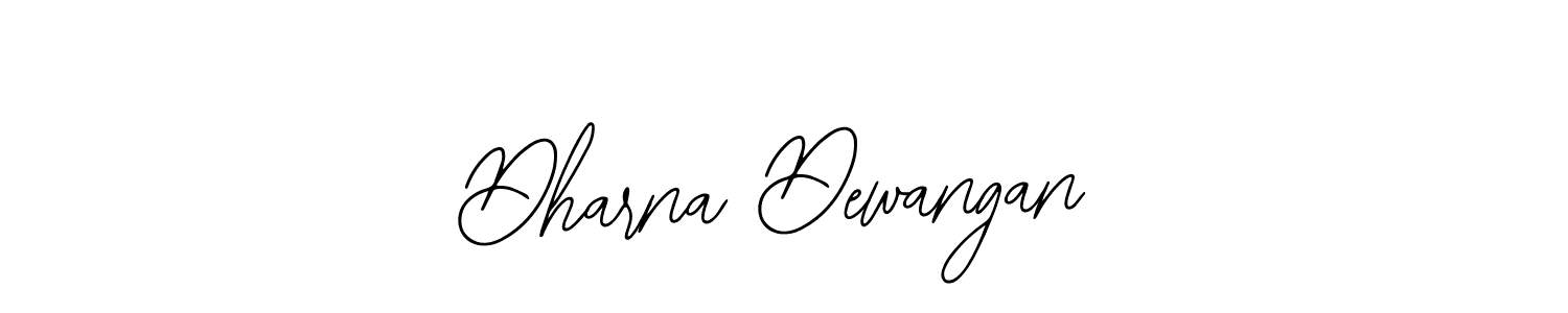 It looks lik you need a new signature style for name Dharna Dewangan. Design unique handwritten (Bearetta-2O07w) signature with our free signature maker in just a few clicks. Dharna Dewangan signature style 12 images and pictures png