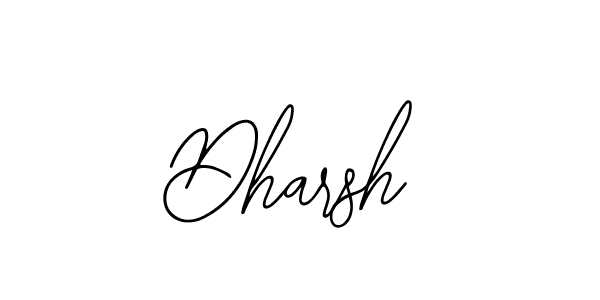 How to Draw Dharsh signature style? Bearetta-2O07w is a latest design signature styles for name Dharsh. Dharsh signature style 12 images and pictures png