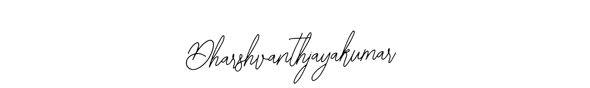 How to make Dharshvanthjayakumar signature? Bearetta-2O07w is a professional autograph style. Create handwritten signature for Dharshvanthjayakumar name. Dharshvanthjayakumar signature style 12 images and pictures png