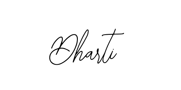 Similarly Bearetta-2O07w is the best handwritten signature design. Signature creator online .You can use it as an online autograph creator for name Dharti. Dharti signature style 12 images and pictures png