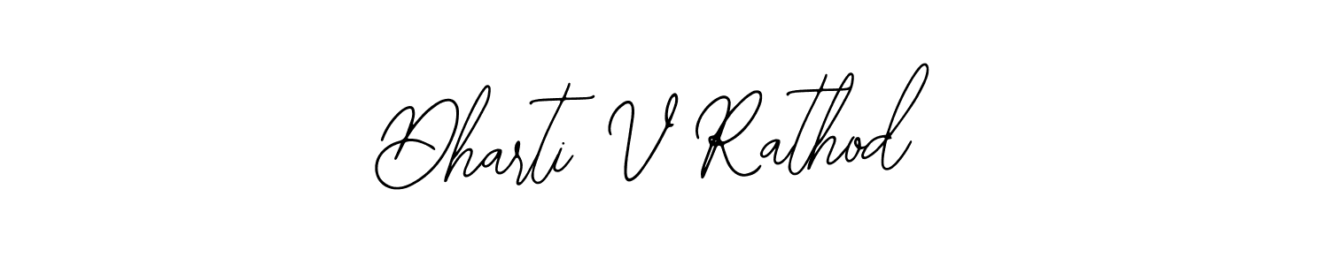 if you are searching for the best signature style for your name Dharti V Rathod. so please give up your signature search. here we have designed multiple signature styles  using Bearetta-2O07w. Dharti V Rathod signature style 12 images and pictures png