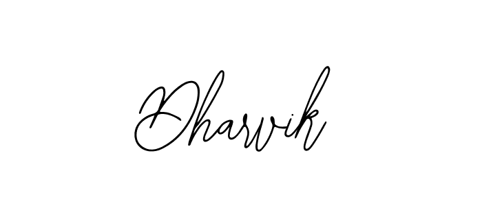 Create a beautiful signature design for name Dharvik. With this signature (Bearetta-2O07w) fonts, you can make a handwritten signature for free. Dharvik signature style 12 images and pictures png