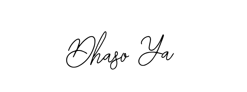 This is the best signature style for the Dhaso Ya name. Also you like these signature font (Bearetta-2O07w). Mix name signature. Dhaso Ya signature style 12 images and pictures png