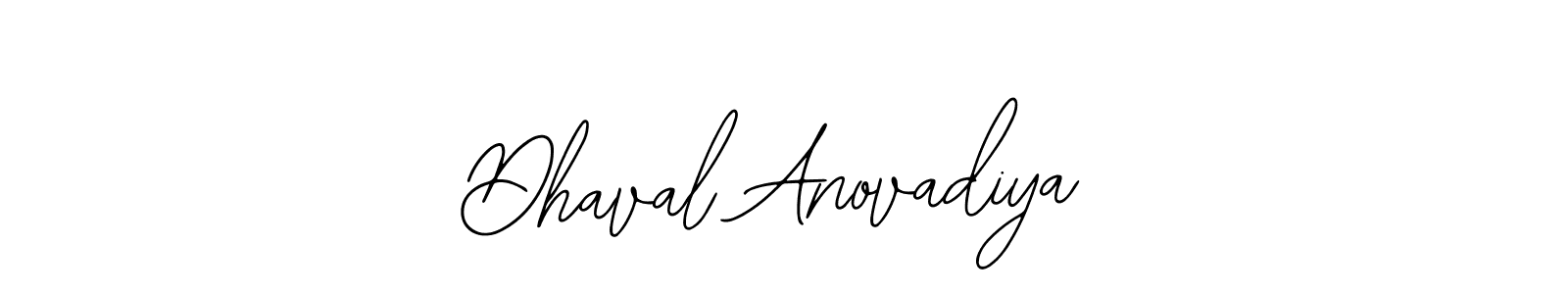 Also we have Dhaval Anovadiya name is the best signature style. Create professional handwritten signature collection using Bearetta-2O07w autograph style. Dhaval Anovadiya signature style 12 images and pictures png