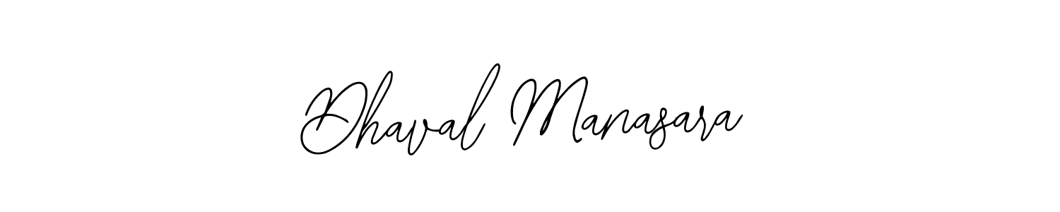 Make a beautiful signature design for name Dhaval Manasara. With this signature (Bearetta-2O07w) style, you can create a handwritten signature for free. Dhaval Manasara signature style 12 images and pictures png