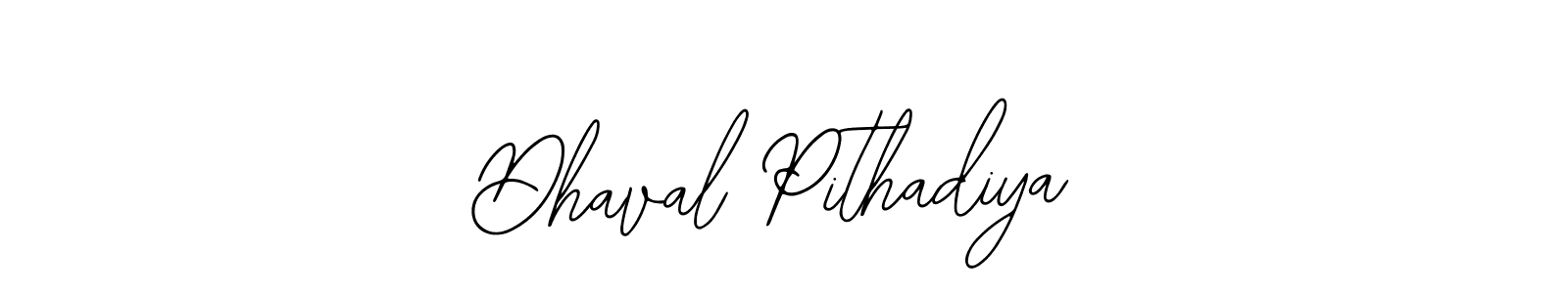 Make a beautiful signature design for name Dhaval Pithadiya. With this signature (Bearetta-2O07w) style, you can create a handwritten signature for free. Dhaval Pithadiya signature style 12 images and pictures png