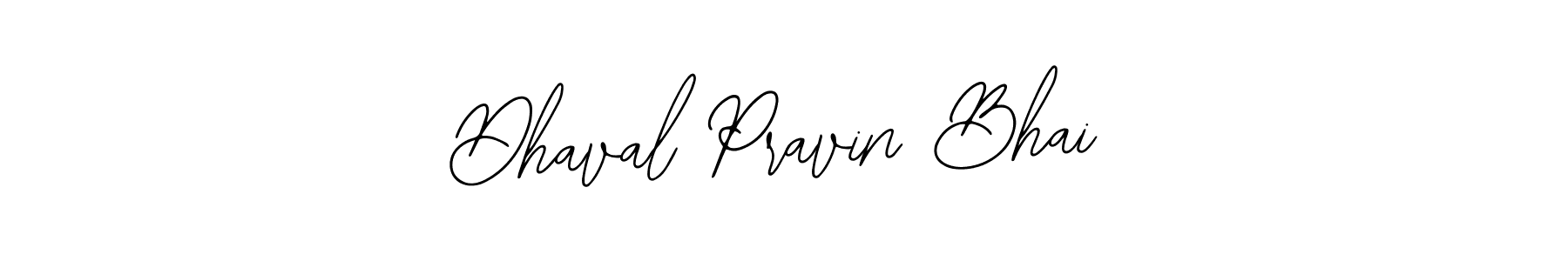 Similarly Bearetta-2O07w is the best handwritten signature design. Signature creator online .You can use it as an online autograph creator for name Dhaval Pravin Bhai. Dhaval Pravin Bhai signature style 12 images and pictures png