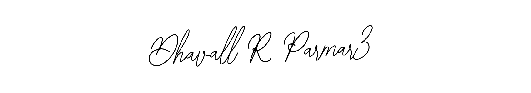 Use a signature maker to create a handwritten signature online. With this signature software, you can design (Bearetta-2O07w) your own signature for name Dhavall R Parmar3. Dhavall R Parmar3 signature style 12 images and pictures png