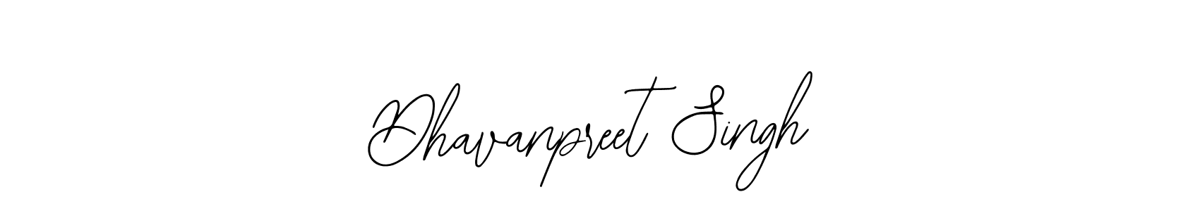 How to make Dhavanpreet Singh signature? Bearetta-2O07w is a professional autograph style. Create handwritten signature for Dhavanpreet Singh name. Dhavanpreet Singh signature style 12 images and pictures png