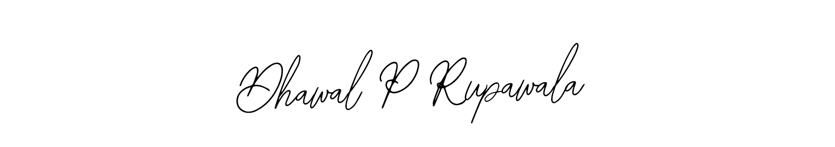 Also You can easily find your signature by using the search form. We will create Dhawal P Rupawala name handwritten signature images for you free of cost using Bearetta-2O07w sign style. Dhawal P Rupawala signature style 12 images and pictures png