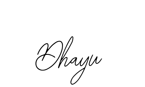 How to make Dhayu signature? Bearetta-2O07w is a professional autograph style. Create handwritten signature for Dhayu name. Dhayu signature style 12 images and pictures png
